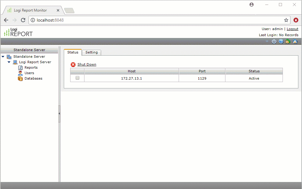Monitor and Maintain Logi Report Server by Server Monitor