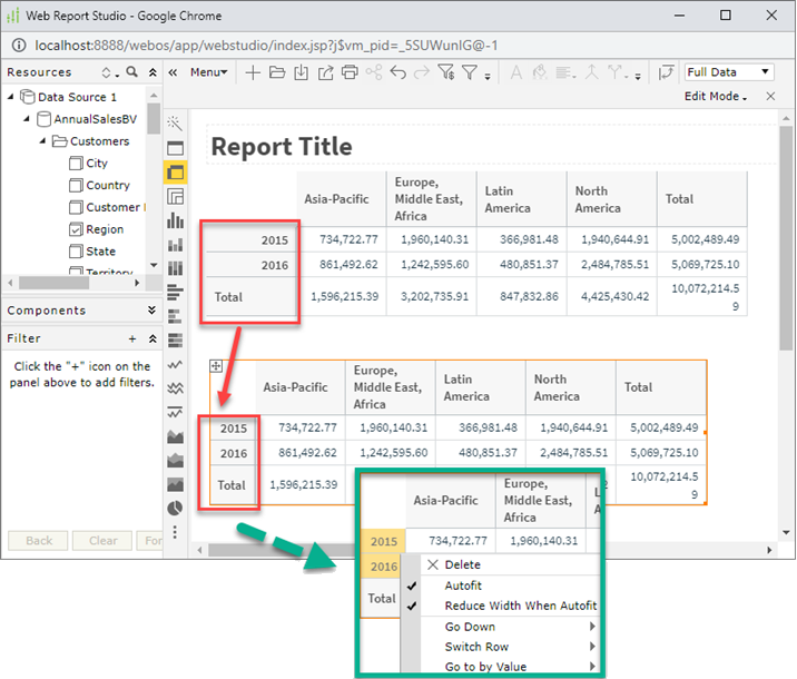 Reduce Width When Autofit