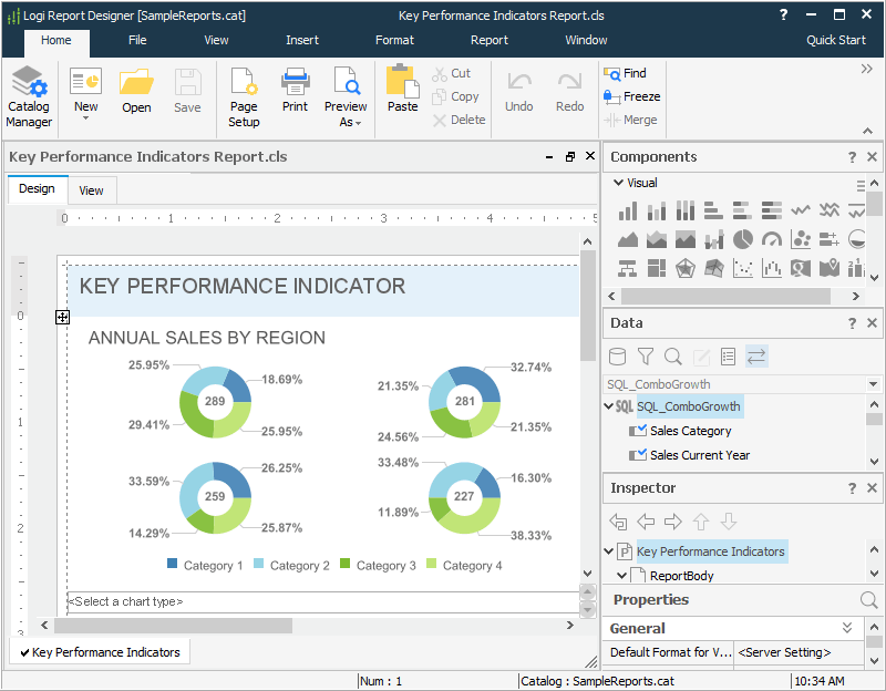 Designer Reporting Environment
