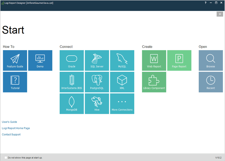 Start Page